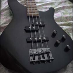 Bass Guitar Bundle - Bass + Peavey Amp + Speakers + Case - $200 OBO or trade