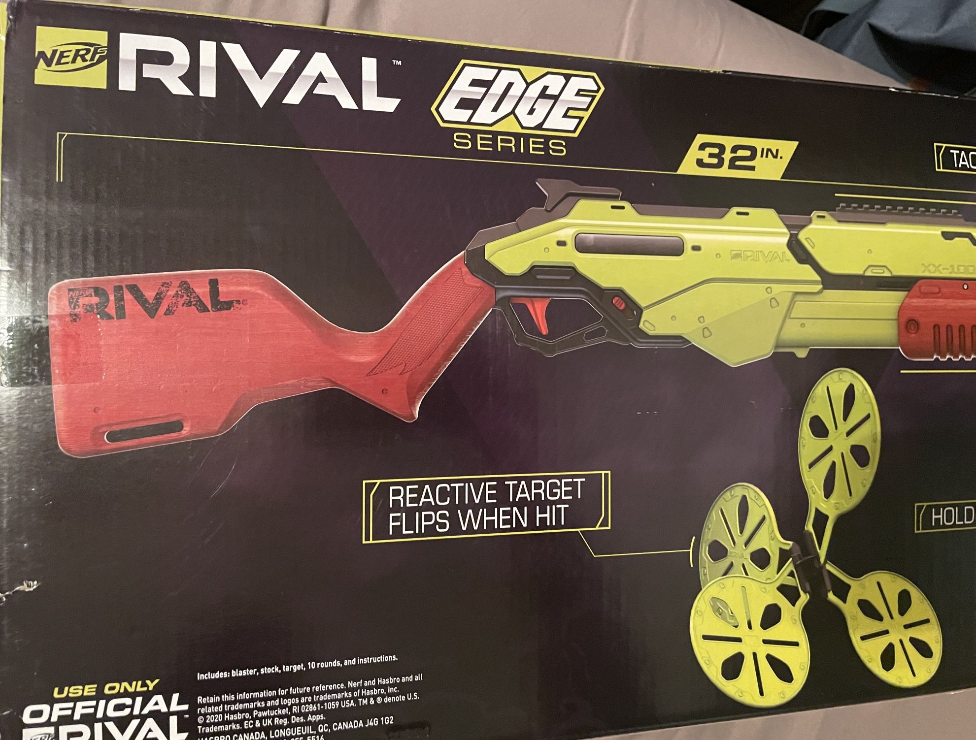 Nerf Rival Saturn XX-1000 Edge Series Targeting Set for Sale in