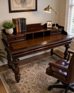 Hooker Furniture Executive Desk - Solid Wood