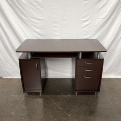 Computer Desk , Brown *Free Delivery* 