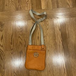 Michael Kors Shoulder Orange Bag 