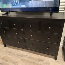 Ikea Hemnes set dark brown