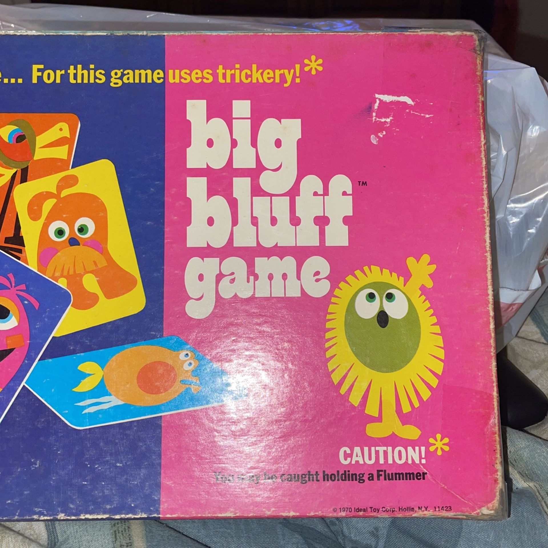 Vintage Big Bluff Game