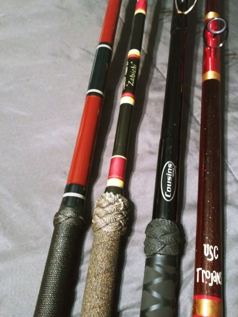 Cousins 95J Mag, Fenwick PJ83, G-Loomis 1087, Baby Ulua