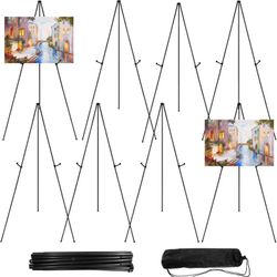 8PCS Black Easel Stand for Wedding Sign Stand