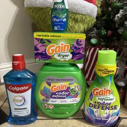 Gain laundry bundle with huge tub of pods $30
