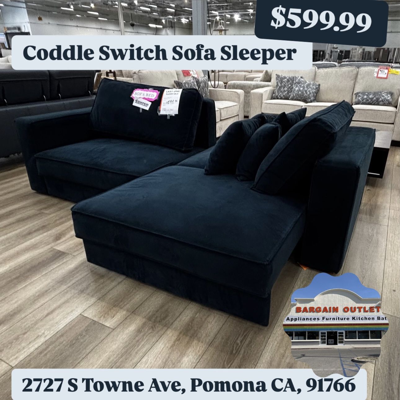 Coddle Switch Sleeper Sofa