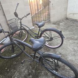 His And Hers  Beach Cruisers 
