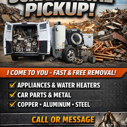 Free Scrap Metal Pickup – I Come to You