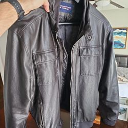 Dark Brown Leather Jacket