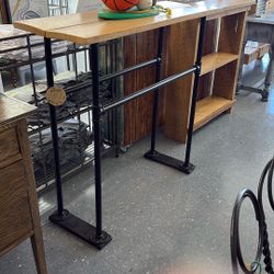 Reclaimed Countertop Bar Table