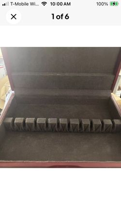 Wooden Silverware Storage Box