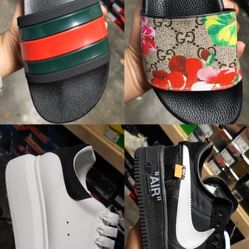 Designer Sneakers And Slides