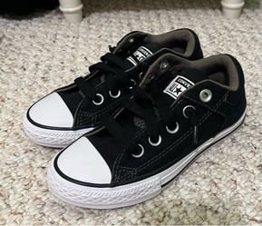 Black Converse All Star Shoes - Size 12