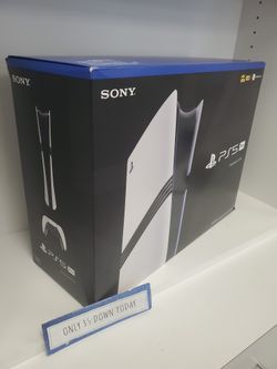 🚨 Best Clearance Deal of the Day – Sony PlayStation 5 Slim (Brand New) – PS5 Gaming Console Now from $469 or $1 Down! Full 1-Year Warranty