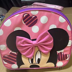 Minnie Mouse Rolling Suitcase $20