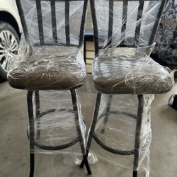 Two barstools 