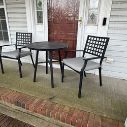 Patio Table And 2 Chairs