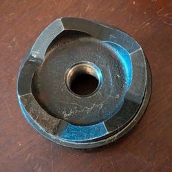 Greenlee 3 1/2" conduit hydraulic or manual knockout punch & die 