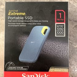 SanDisk 1TB Extreme Portable SSD