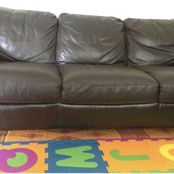 Leather sofa 