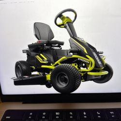 Riding Lawn Mower - Electric