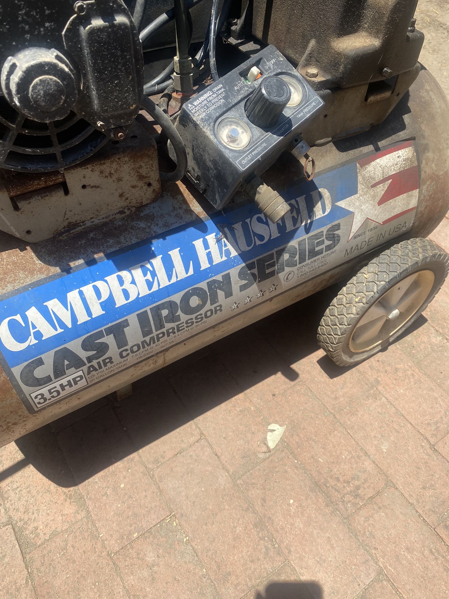 Cambel hausfeld 20 Gallon Compressor