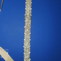 New Crystal Wedding Dress Belt/ Sash