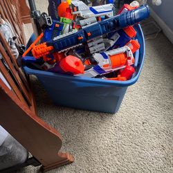 Box of Nerf gun