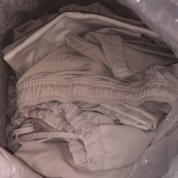 Bag Of White Scrubs Womens 2X