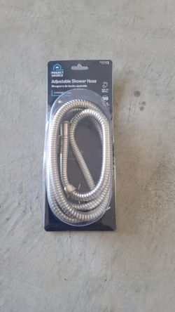 Shower hose chrome finish. New