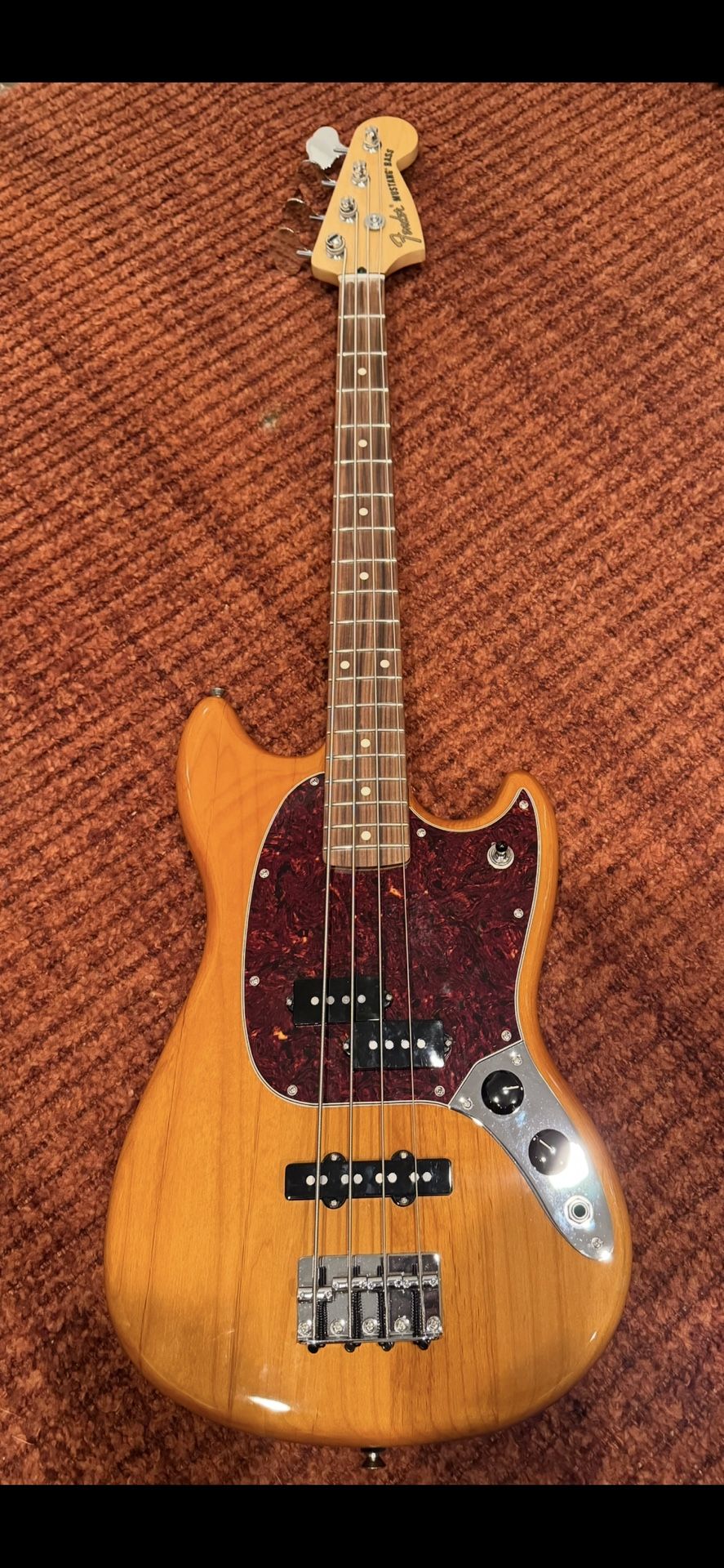 Fender Mustang P/J Bass Short Scale Bass Guitar