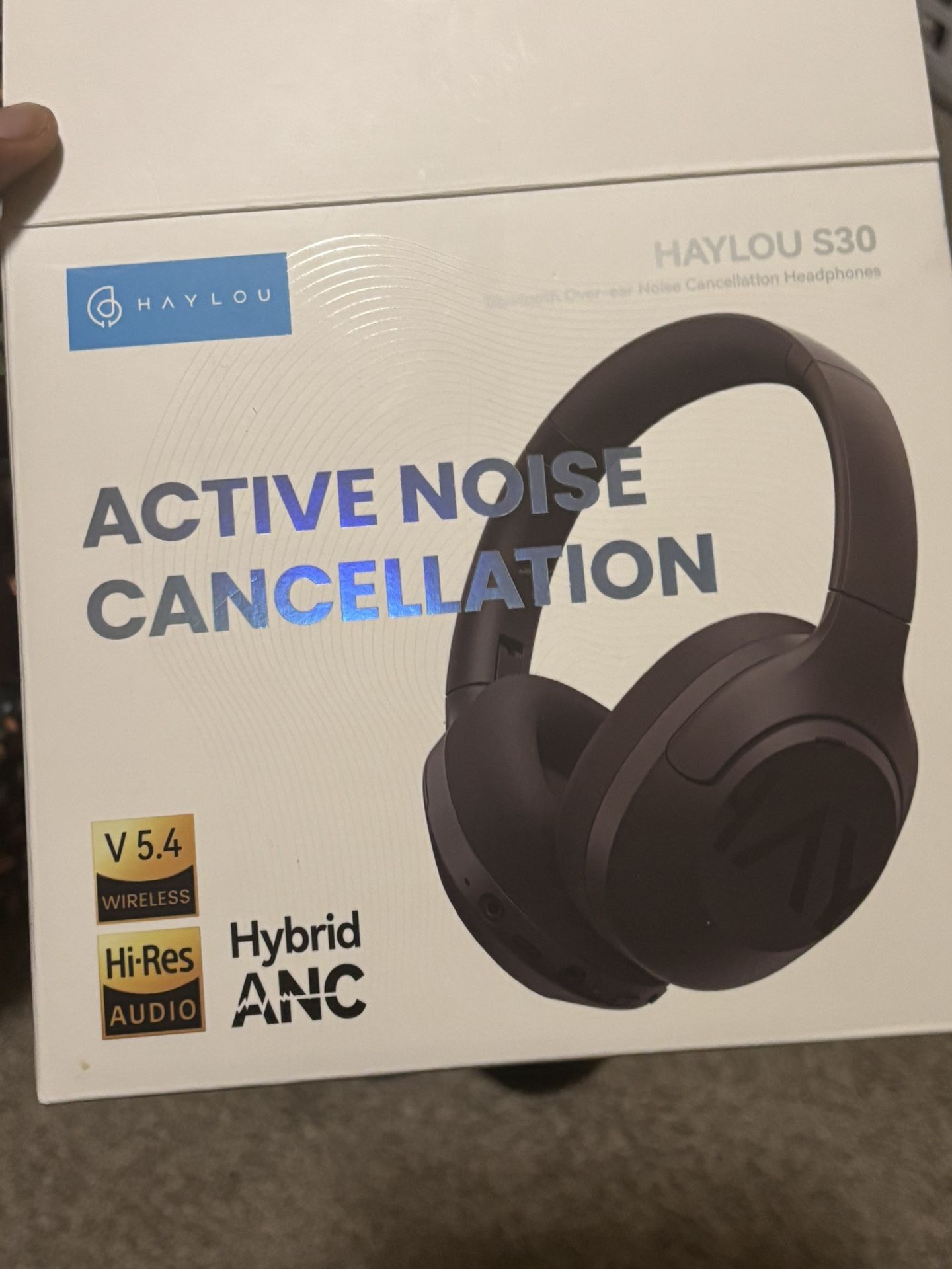 Haylou S30 Hybrid Headphones (Navy Blue)