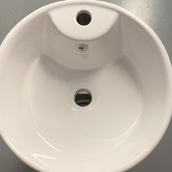Swiss Madison Circular Pedestal Basin