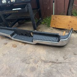 Ram 1500 Rear Chrome Bumper