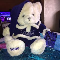 2000 Millennium Teddy Bear Special Edition Keepsake Plush