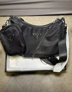 PRDA Luxury Designer Purse With Box And Cloth ✅
