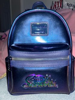 Loungefly SeaWorld Iridescent Mini Backpack