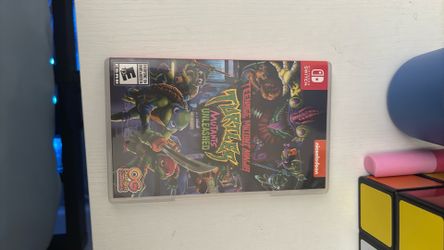 TMNT Nintendo game new.