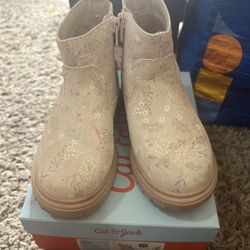 11C Girl floral Boots