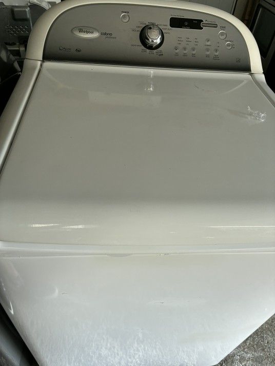 Whirlpool Cabrio Platinum Washer And Whirlpool Cabrio Dryer