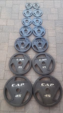 Weight Olympic Grip Plates #255lbs