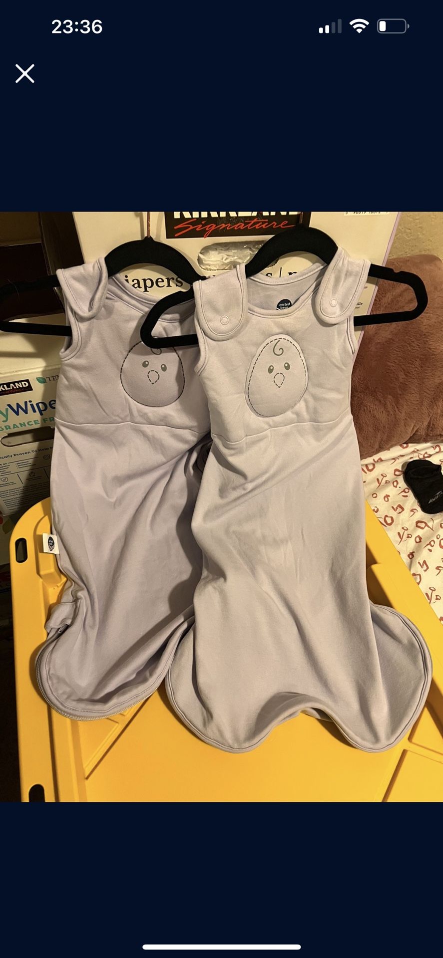 Nested Bean Sleep Sack/suit