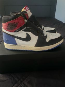 UPDATED!! Fragment x Union LA Varsity Red Sport Royal SIZE 10