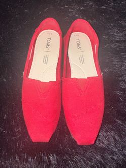 TOMS Classic Canvas Slip-On Shoes Women's 7.5