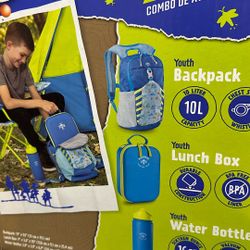 Youth Adventure Combo Blue Camping 