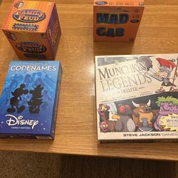 Four Group Board Games 