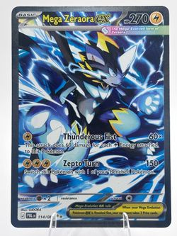 Mega Zeraora Ex Special Illustration Rare 114/084