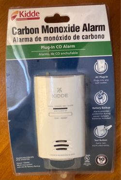 Kidde CO detector, plug in, new