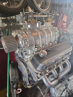 671 blower great condition no carburetor, polished street intake at extra cost